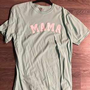 Comfort colors MaMa t shirt